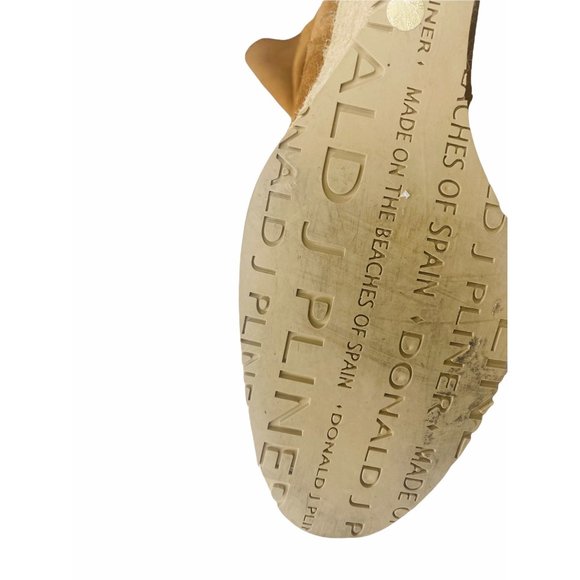 Donald J. Pliner Quinn Women’s Suede Leather Espadrille High Boots 7.5M - Picture 9 of 10